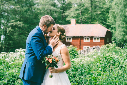 Bröllop och fest på herrgård nära Uppsala och Stockholm